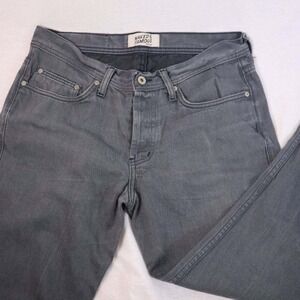 Naked & Famous Denim Gray Jeans Menswear Casual Everyday Style Size 34/32
